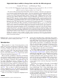 Cover page: High-skilled labour mobility in Europe before and after the 2004 enlargement