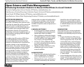 Cover page: Open Science and Data Management: Introducing Graduate Students to Research Workflows in a Local Context