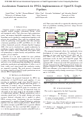 Cover page: Acceleration Framework for FPGA Implementation of OpenVX Graph Pipelines