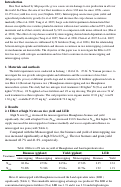 Cover page: Effect of N level on rice yield, nitrogen accumulation and rice blast occurrence under rice intercropping system