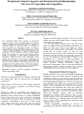 Cover page: Paradoxical cultural categories and paradoxical social relationships: The case of cooperation and competition