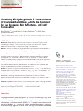 Cover page: Circulating 25-Hydroxyvitamin D Concentrations in Overweight and Obese Adults Are Explained by Sun Exposure, Skin Reflectance, and Body Composition