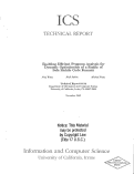 Cover page: Enabling efficient program analysis for dynamic optimization of a family of safe mobile code formats