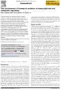 Cover page: The involvement of transport proteins in transcriptional and metabolic regulation