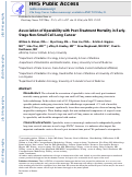 Cover page: Association of Operability With Post-Treatment Mortality in Early-Stage Non-Small Cell Lung Cancer.