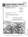 Cover page: LOW NOISE GERMANIUM RADIAL DRIFT DETECTOR