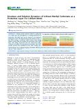 Cover page: Structure and Solution Dynamics of Lithium Methyl Carbonate as a Protective Layer For Lithium Metal