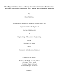 Cover page: Stability, and Robustness of Three-dimensional Gaussian Vortices in a Rotating, Stratified, Boussinesq flow: Linear and Nonlinear Analyses