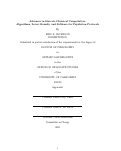 Cover page: Advances in Discrete Chemical Computation: Algorithms, Lower Bounds, and Software for Population Protocols