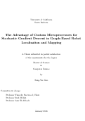 Cover page: The Advantage of Custom Microprocessors for Stochastic Gradient Descent in Graph-Based Robot Localization and Mapping