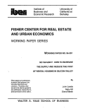 Cover page: No Vacancy: How to Increase the Supply and Reduce the Cost of Rental Housing in Silicon Valley