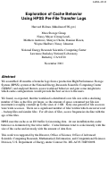 Cover page: Exploration of cache behavior using HPSS per-file transfer logs