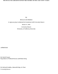 Cover page: Political Polarization Over The Course Of The Last Fifty Years