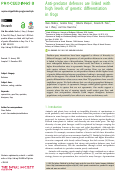 Cover page: Anti-predator defences are linked with high levels of genetic differentiation in frogs.