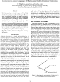 Cover page: Lexical Access Across Languages: A Multinomial Model of Auditory Distraction