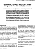 Cover page: Intravascular ultrasound identification of stent entrapment in vivo with in vitro confirmation