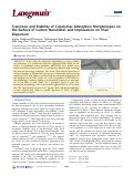 Cover page: Transition and Stability of Copolymer Adsorption Morphologies on the Surface of Carbon Nanotubes and Implications on Their Dispersion