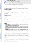 Cover page: Urinary metals and metal mixtures and timing of natural menopause in midlife women: The Study of Women’s Health Across the Nation