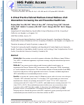 Cover page: Outcomes of A Virtual Practice-Tailored Medicare Annual Wellness Visit Intervention.