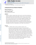 Cover page: A Behavioral Process Model of Familism