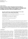 Cover page: Characterization of Pure Ductal Carcinoma In Situ on Dynamic Contrast‐Enhanced MR Imaging: Do Nonhigh Grade and High Grade Show Different Imaging Features?