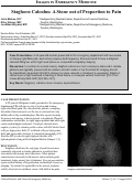 Cover page: Staghorn Calculus: A Stone out of Proportion to Pain