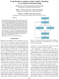 Cover page: Using Machine Learning to Guide Cognitive Modeling:A Case Study in Moral Reasoning