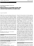 Cover page: Atypical features of rat dentate granule cells: recurrent basal dendrites and apical axons