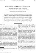 Cover page: Nonlinear planetary-wave reflection in an atmospheric GCM. Journal of the Atmospheric Sciences