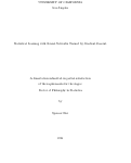 Cover page: Statistical Learning with Neural Networks Trained by Gradient Descent