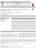 Cover page: Antibody-drug conjugates targeting TROP-2: Clinical development in metastatic breast cancer