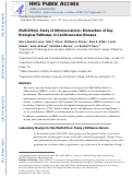 Cover page: Biomarkers of Key Biological Pathways in CVD