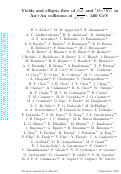 Cover page: Yields and elliptic flow of $d(\bar{d})$ and $^{3}He(\bar{^{3}He})$ in Au+Au collisions at $\sqrt{s_{_{NN}}} =$ 200 GeV