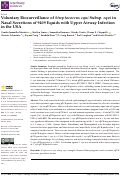 Cover page: Voluntary Biosurveillance of Streptococcus equi Subsp. equi in Nasal Secretions of 9409 Equids with Upper Airway Infection in the USA