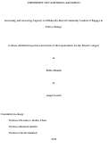 Cover page: Increasing and Assessing Capacity for Ethnically-Based Community Leaders to Engage in Policy Change