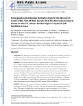 Cover page: Demographically adjusted normative data for the Wisconsin Card Sorting Test-64 item: Results from the Neuropsychological Norms for the U.S.–Mexico Border Region in Spanish (NP-NUMBRS) project