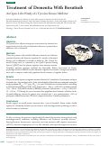 Cover page: Treatment of Dementia With Bosutinib: An Open-Label Study of a Tyrosine Kinase Inhibitor.