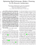 Cover page: Optimizing High Performance Markov Clustering for Pre-Exascale Architectures