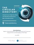 Cover page: The Circular Directory – Closing the Loop on Single-Use to Reuse, a One Stop Shop for Restaurants to Make a Sustainable Transition