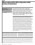 Cover page: Observation of the effect of gravity on the motion of antimatter.
