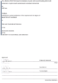 Cover page: The effects of Nd:YAG laser hemostasis on pain and wound healing after tooth extraction: A split-mouth randomized controlled clinical trial