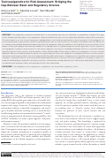 Cover page: Toxicoepigenetics for Risk Assessment: Bridging the Gap Between Basic and Regulatory Science