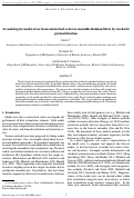 Cover page: Accounting for Model Error from Unresolved Scales in Ensemble Kalman Filters by Stochastic Parameterization