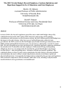 Cover page: The 2023 Nevada Budget: Record Surpluses, Cautious Optimism, and Bipartisan Support for K-12 Education and State Employees