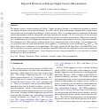 Cover page: Expected precision of Europa Clipper gravity measurements