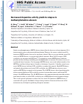 Cover page: Decreased dopamine activity predicts relapse in methamphetamine abusers