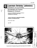 Cover page: Analysis of Resonant Longitudinal Instability in a Heavy Ion Induction Linac