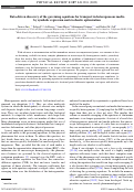 Cover page: Data-driven discovery of the governing equations for transport in heterogeneous media by symbolic regression and stochastic optimization