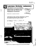 Cover page: TIME-RESOLVED AUGER ELECTRON SPECTROSCOPY COMBINED WITH MODULATED MOLECULAR BEAM TECHNIQUES FOR GAS-SURFACE REACTION KINETICS STUDIES