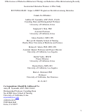 Cover page: Effectiveness of Dialectical Behavioral Therapy on Reduction of Recidivism Among Recently Incarcerated Homeless Women: A Pilot Study